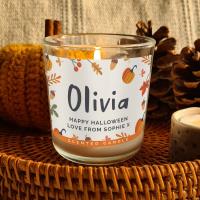 Personalised Pumpkin Candle in a Jar Extra Image 2 Preview
